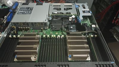Dell 1U 12SFF R640, 2x Xeon Gold 6138, 16GB RAM