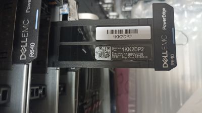 Dell 1U 8SFF R640, 2x Xeon Gold 6138, 0GB RAM
