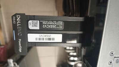 Dell 1U 8SFF R640, 2x Xeon Gold 6138, 8GB RAM