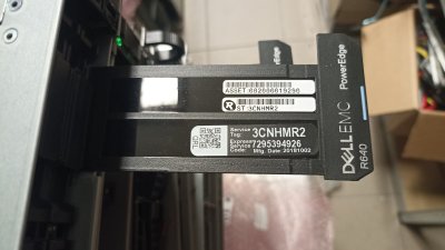Dell R640 1U 8SFF 2PSU, 2x Xeon Gold 6138 - 3CNHMR2