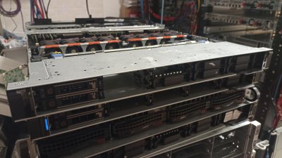 Dell R640 1U 10SFF 2PSU, 2x Xeon Gold 5120 - 4P537Y3