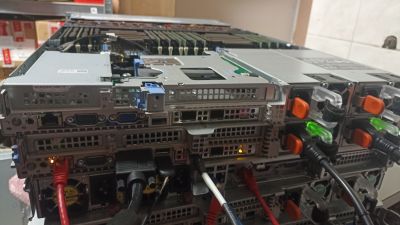 Dell R640 1U 4LFF 2PSU, 2x Xeon Gold 5118 - 7TB3SP2