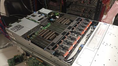 Dell R640 1U 4LFF 2PSU, 2x Xeon Gold 5118 - DJ2XKQ2