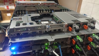 Dell R640 1U 8SFF 2PSU, 2x Xeon Bronze 3104 - FP4LMR2