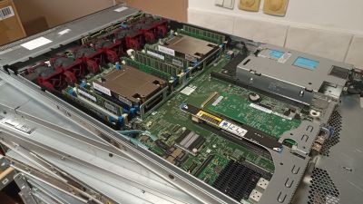 HP ProLiant DL360 Gen9 1U 8SFF 2PSU, 2x E5-2650v3, 128GB RAM - CZJ51802LJ