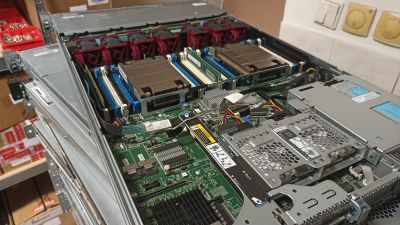 HP ProLiant DL360 Gen9 1U 4LFF 1PSU, 1x E5-2630Lv3, 8GB RAM, 2x 750GB SATA - MXQ6370454