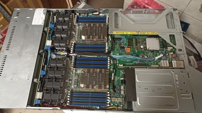 Supermicro 1U 4LFF (4NVME) 2PSU 6019U-TR4T, 2x Intel Xeon