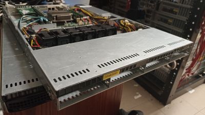 Supermicro 1U 4LFF 1PSU, X10SL7-F, E3-1220v3, 32GB RAM