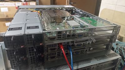 Supermicro 1U 10SFF 2PSU, X11SPW-TF, Xeon Gold 6122, 8xNVME