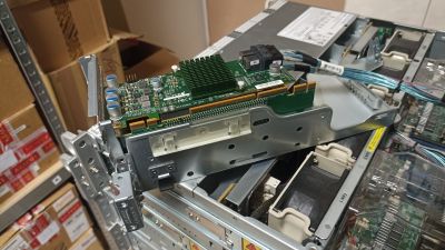 Supermicro 2U 12LFF (4NVME) 2PSU 6029U-TRT, 2xGold 6154, GPU ready