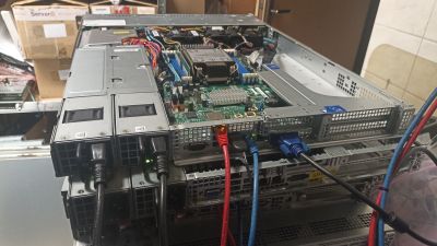 Supermicro 1U SYS-111E-WR, X13SEW-F, Silver 4410Y, 32GB RAM