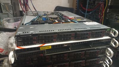 Supermicro 1U SYS-111E-WR, X13SEW-F, Silver 4410Y, 32GB RAM