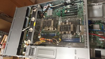 2U Supermicro 8LFF 2PSU, X11DPi-N, 2x Xeon Gold 6138, 32GB RAM