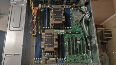 2U Supermicro 8LFF 2PSU, X11DPi-N, 2x Xeon Gold 6138, 32GB RAM