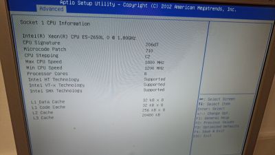 5x Supermicro X9SRH-7F + E5-2600 CPU + 16GB RAM